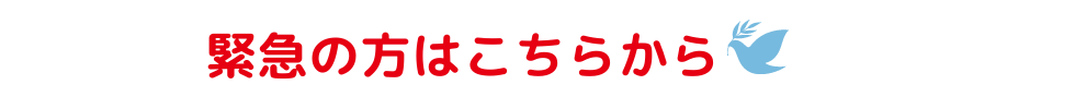 緊急の方はこちらから